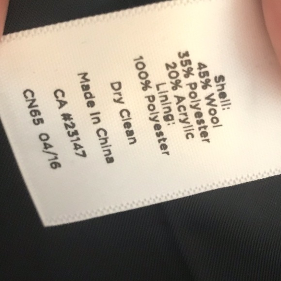 Talbots Black & White Houndstooth Plaid Vest - Picture 11 of 12